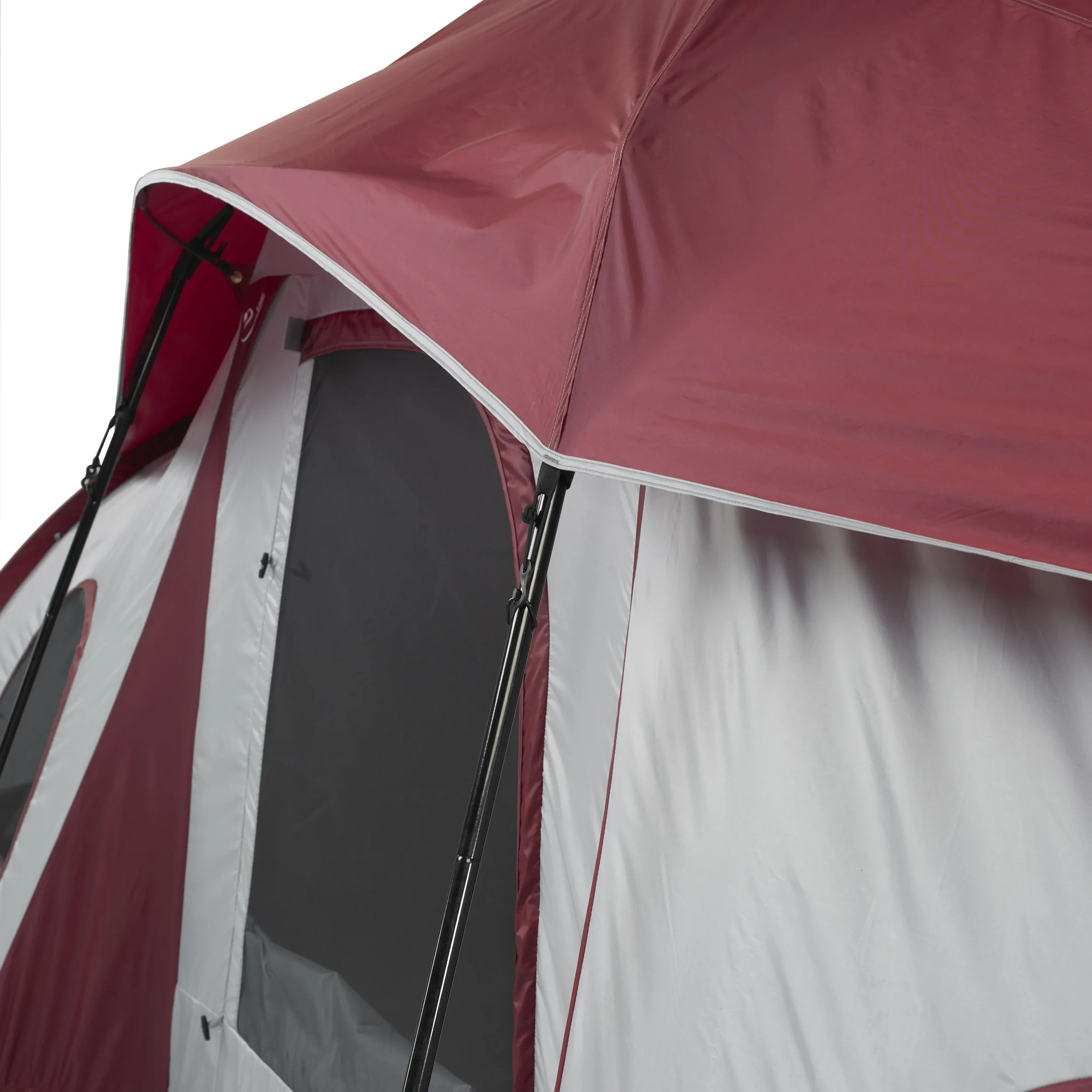 10-Person 3-Room Cabin Tent with 2 Side Entrances