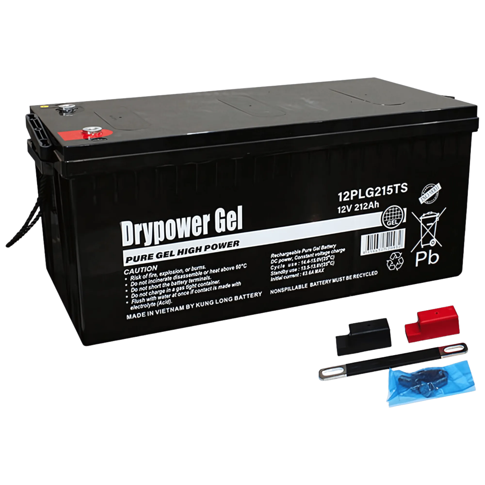 12V 212Ah Pure Gel Type Sealed Lead Acid Deep Cycle Battery