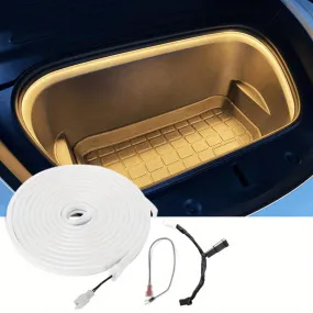 2.5M Length Front Trunk Light  Decorative Lamp LED Strip Lighting Waterproof For Tesla Model 3 Y 2018-2023