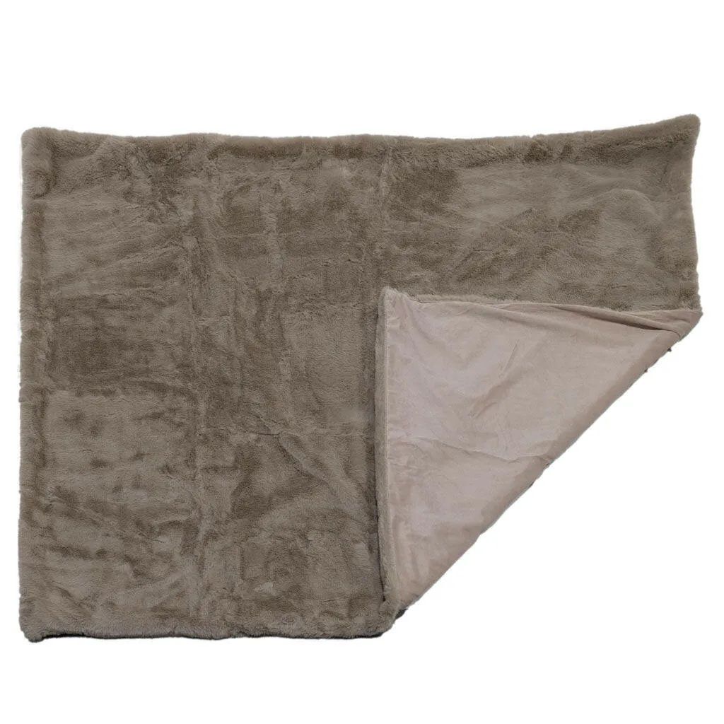 4 Cats & Dogs Pixie Throw Faux Fur, 50x60"