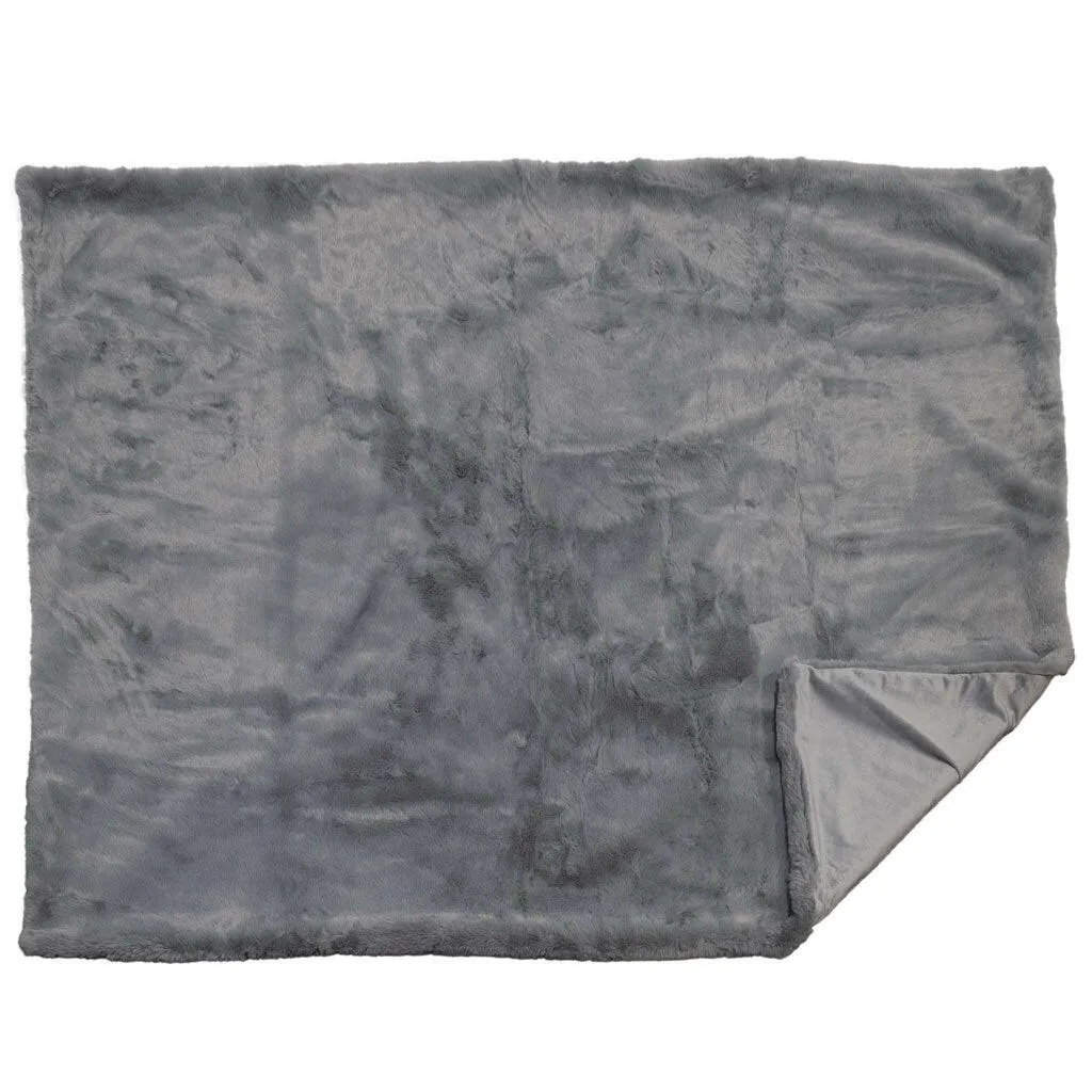 4 Cats & Dogs Pixie Throw Faux Fur, 50x60"