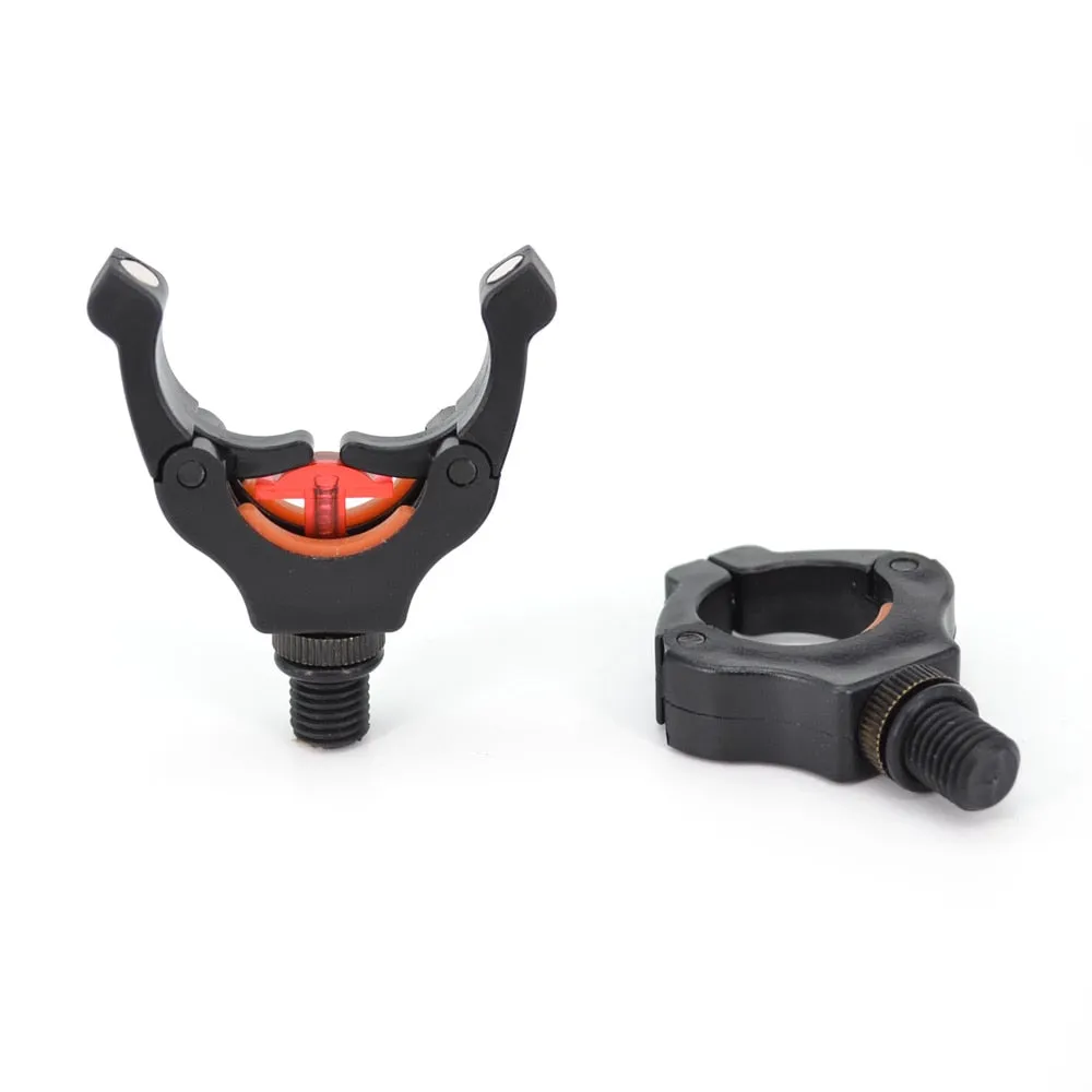 4pcs Carp Fishing Rod Rest Head Gripper for Rod Pod Holder with Magic Magnet Clips Keep Fishing Rod