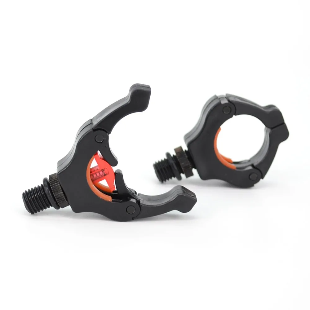4pcs Carp Fishing Rod Rest Head Gripper for Rod Pod Holder with Magic Magnet Clips Keep Fishing Rod