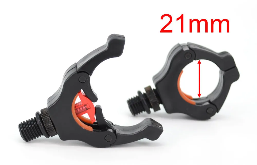 4pcs Carp Fishing Rod Rest Head Gripper for Rod Pod Holder with Magic Magnet Clips Keep Fishing Rod