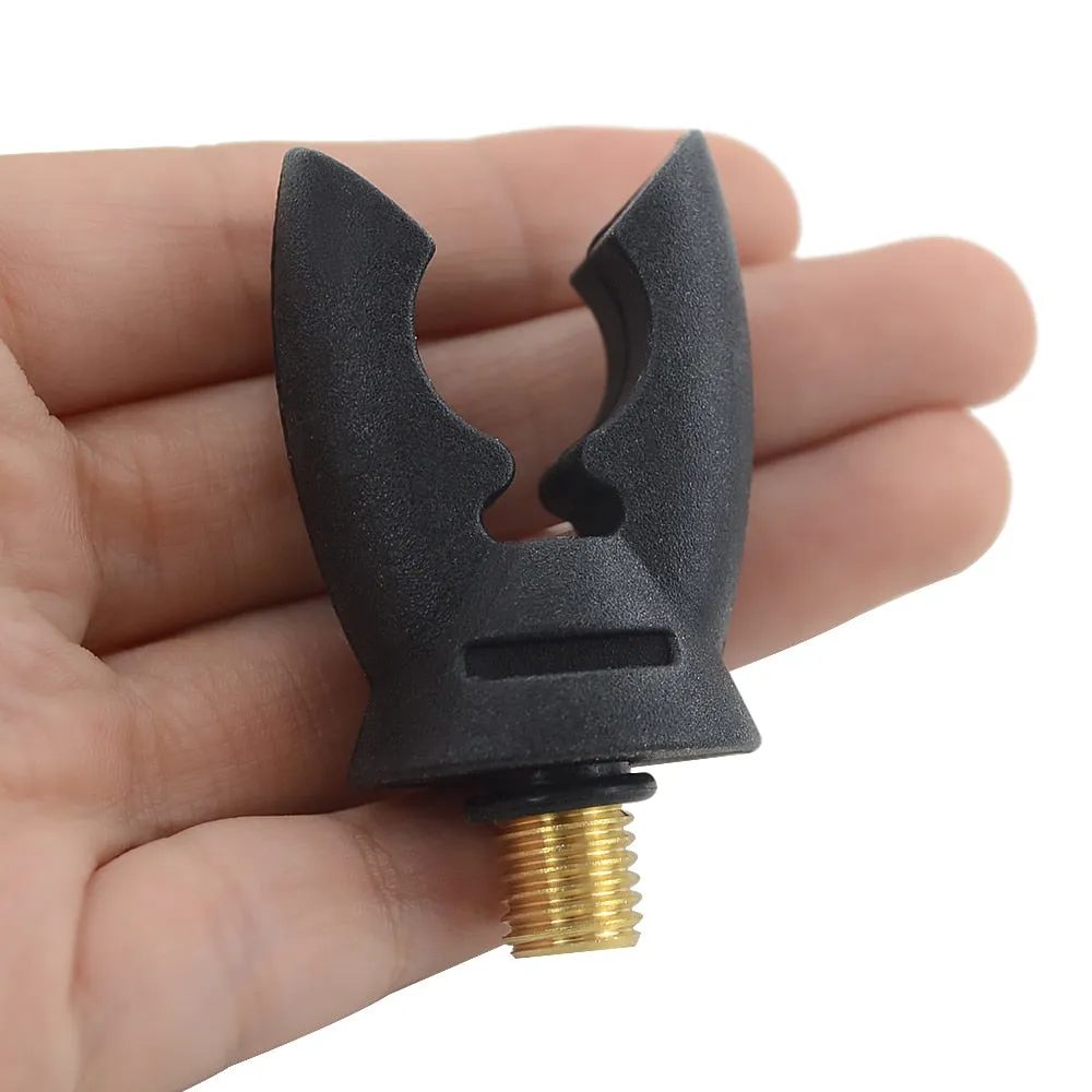 4x Carp Fishing Rod Rest Head Rubber Gripper for Fishing Alarm and Buzz Bar