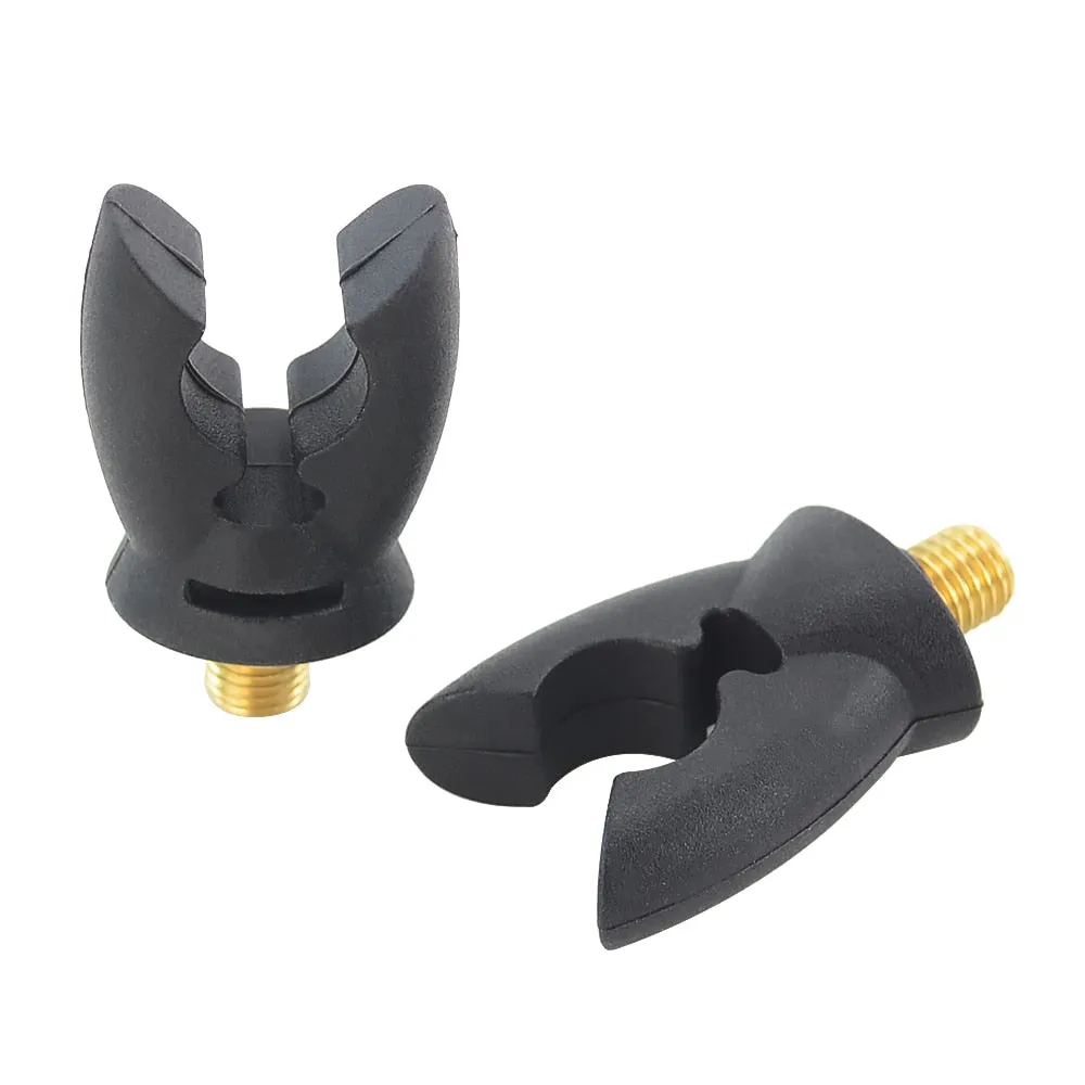 4x Carp Fishing Rod Rest Head Rubber Gripper for Fishing Alarm and Buzz Bar