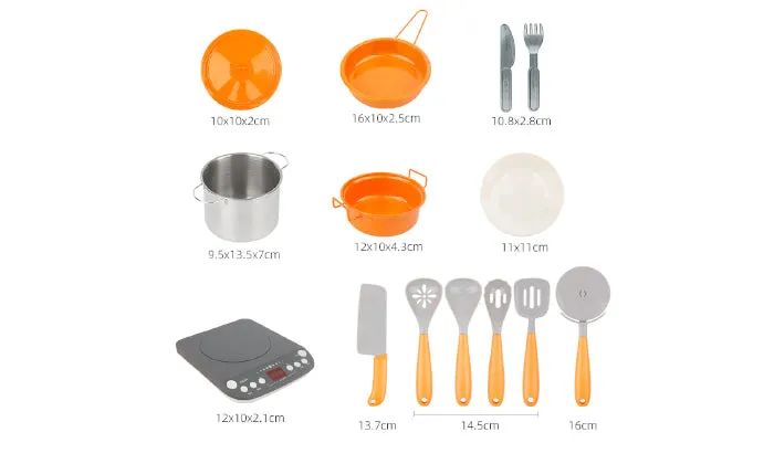 57 Piece Kids Cooking Set