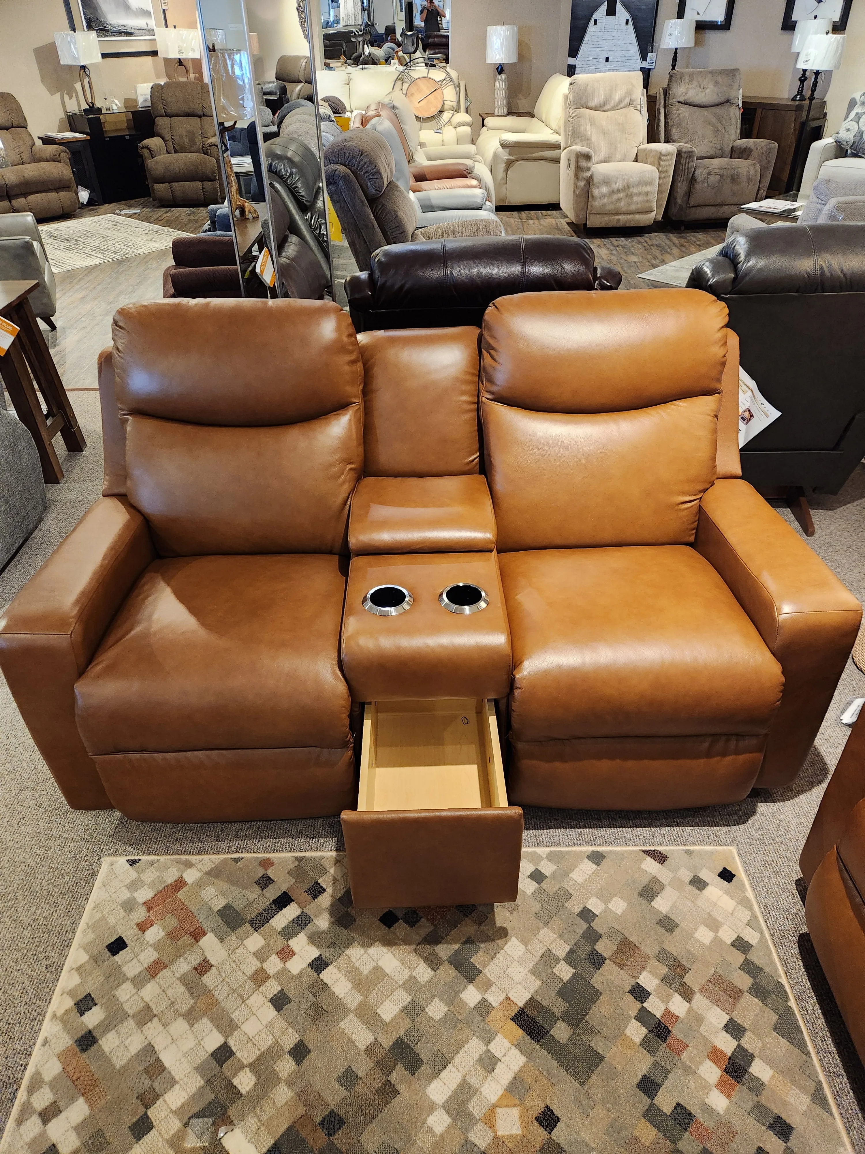 781 Emmons Power Reclining Loveseat with Headrest