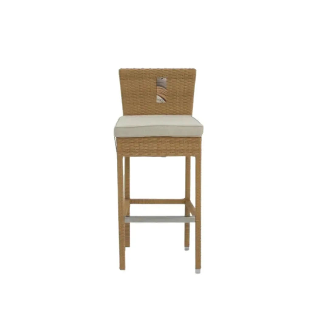 Ambar Nice Bar Stool Natural, 45 x 45 x 105 cm
