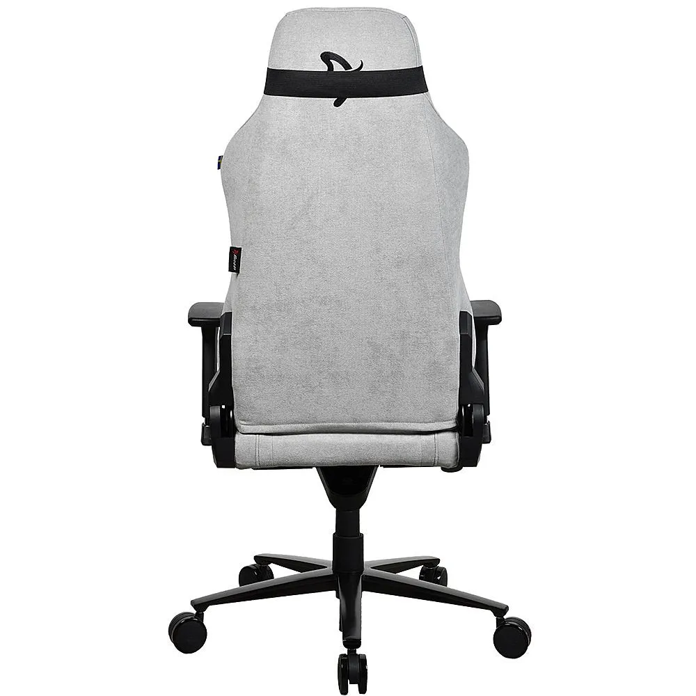 Arozzi vernazza Soft Fabric chair - Light Grey ( Installation not included )