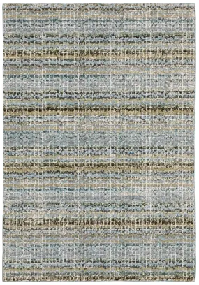 Atlas 747B Blue/Green Rug