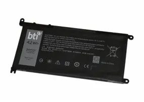 Bti Replacement Battery For Dell Chromebook 3180. 11.4V 3 Cell