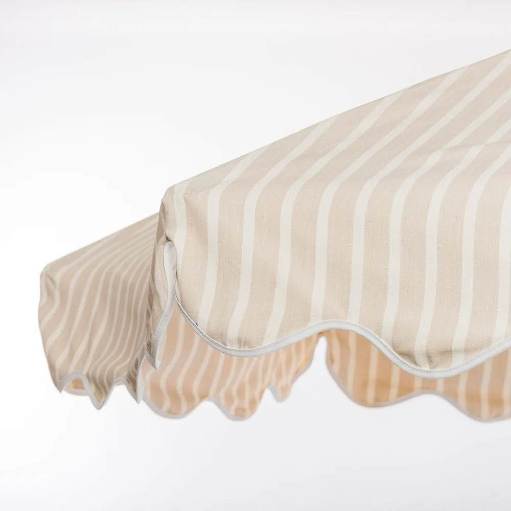 Business & Pleasure - Market Umbrella - Monaco Natural Stripe