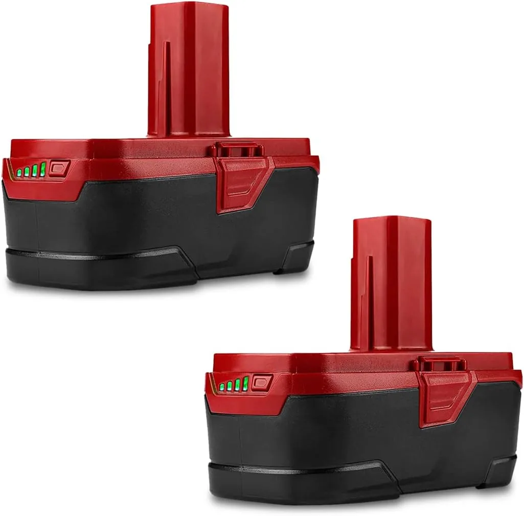 C3 19.2V 6.5Ah High Capacity Lithium ion Battery for CRAFTSMAN 19.2V Battery 4.0Ah 72Wh 315.PP2030 130211030 2.6Ah 48Wh 315.PP2025 130211047 PP2020 PP2011 19.2V XCP C3 Battery