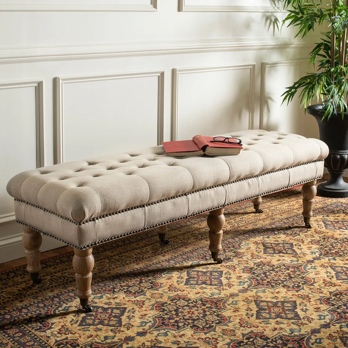 Cabral Tufted  Bench