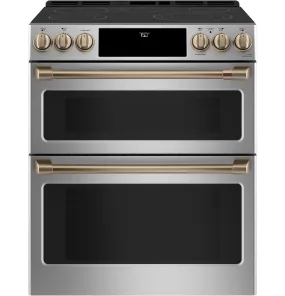 Cafe CXFCEHKPMBZ Caf(eback)™ Front Control Electric Knobs and Handles - Brushed Bronze