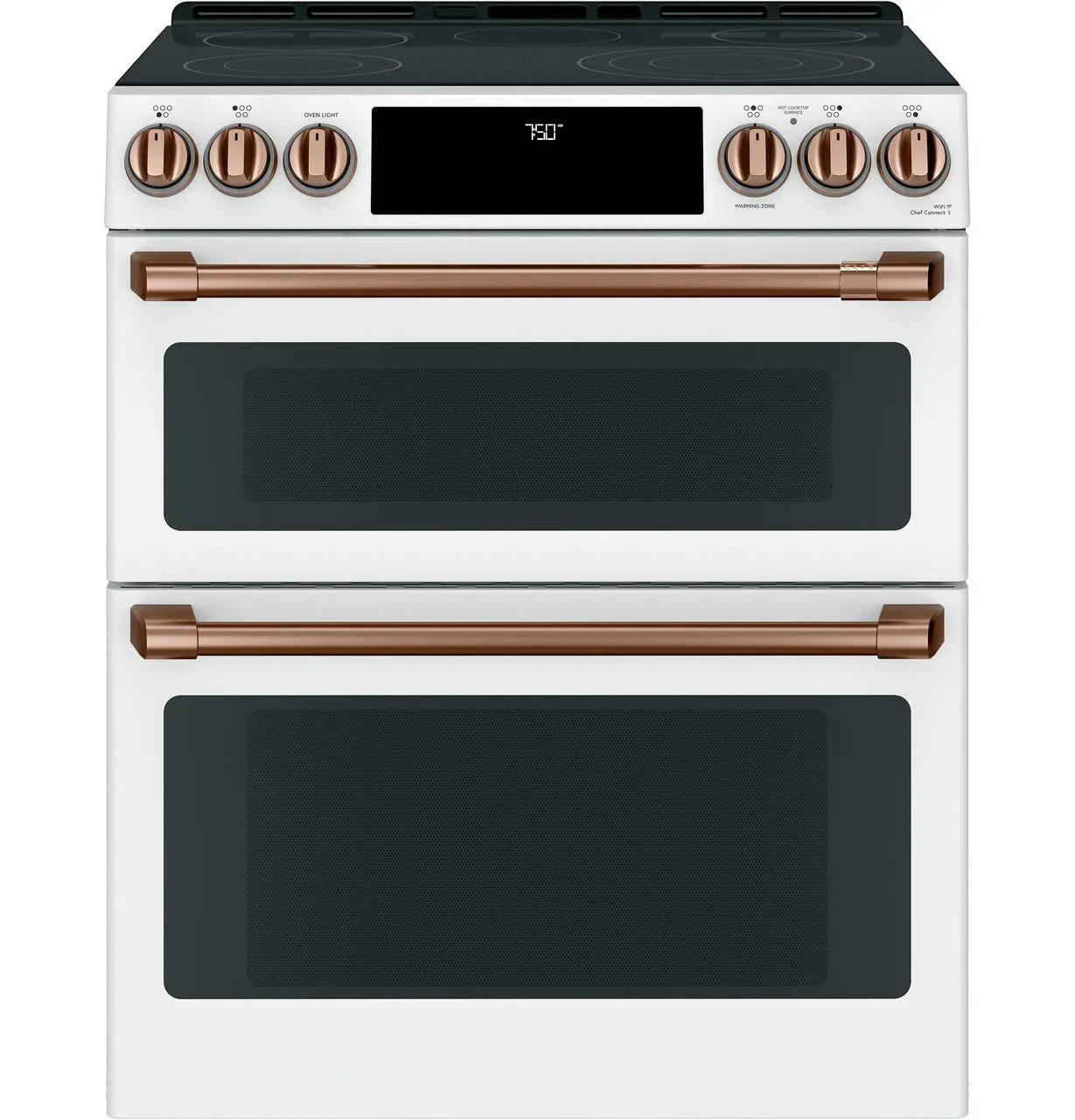 Cafe CXFCEHKPMCU Caf(eback)™ Front Control Electric Knobs and Handles - Brushed Copper