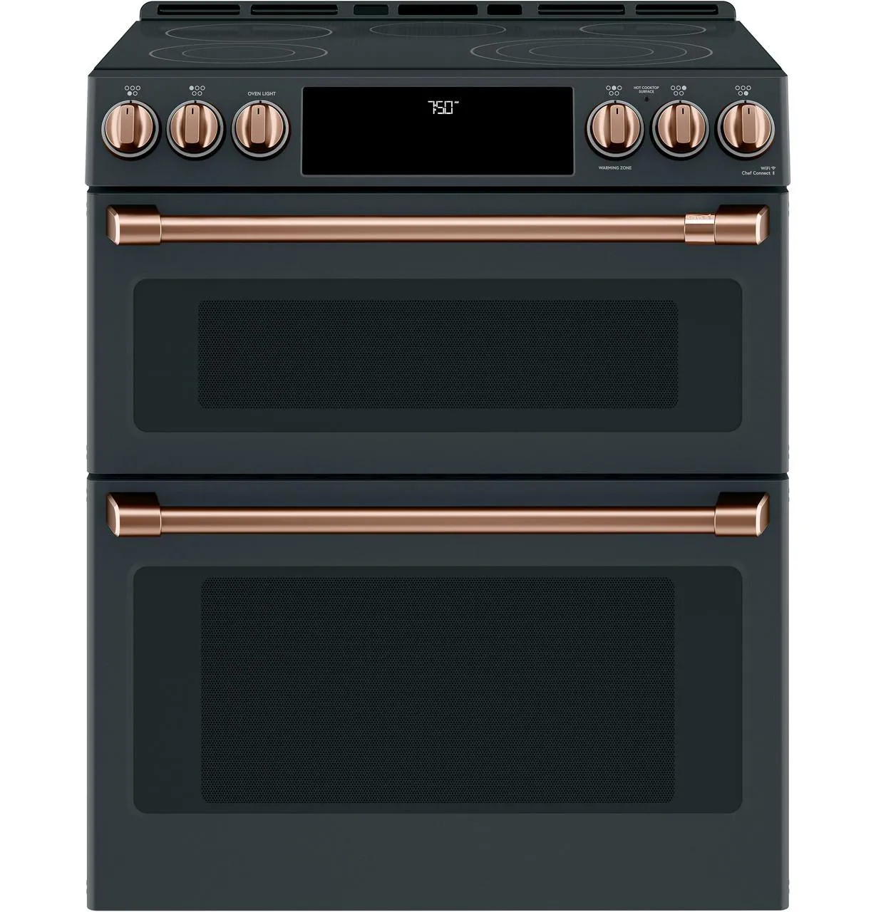 Cafe CXFCEHKPMCU Caf(eback)™ Front Control Electric Knobs and Handles - Brushed Copper