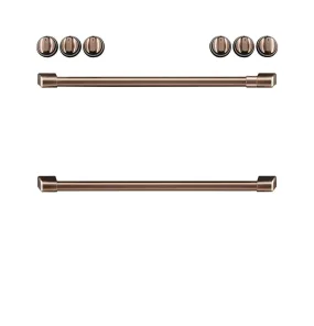 Cafe CXFCHHKPMCU Caf(eback)™ Front Control Induction Knobs and Handles - Brushed Copper