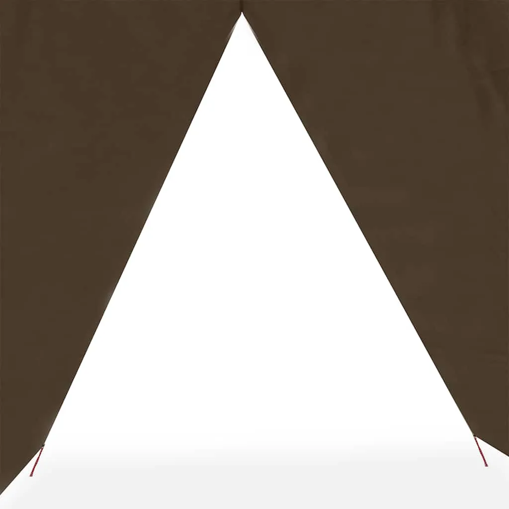 Camping Tarp Brown 366x306 cm Waterproof