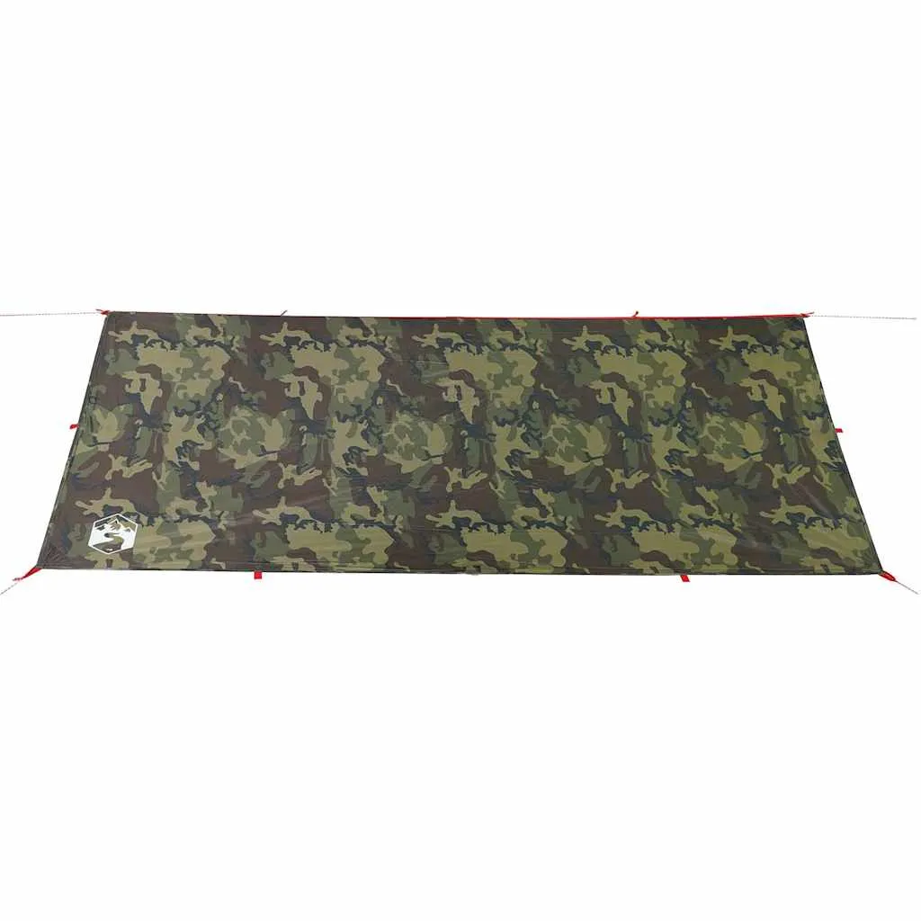 Camping Tarp Camouflage 506x306 cm Waterproof