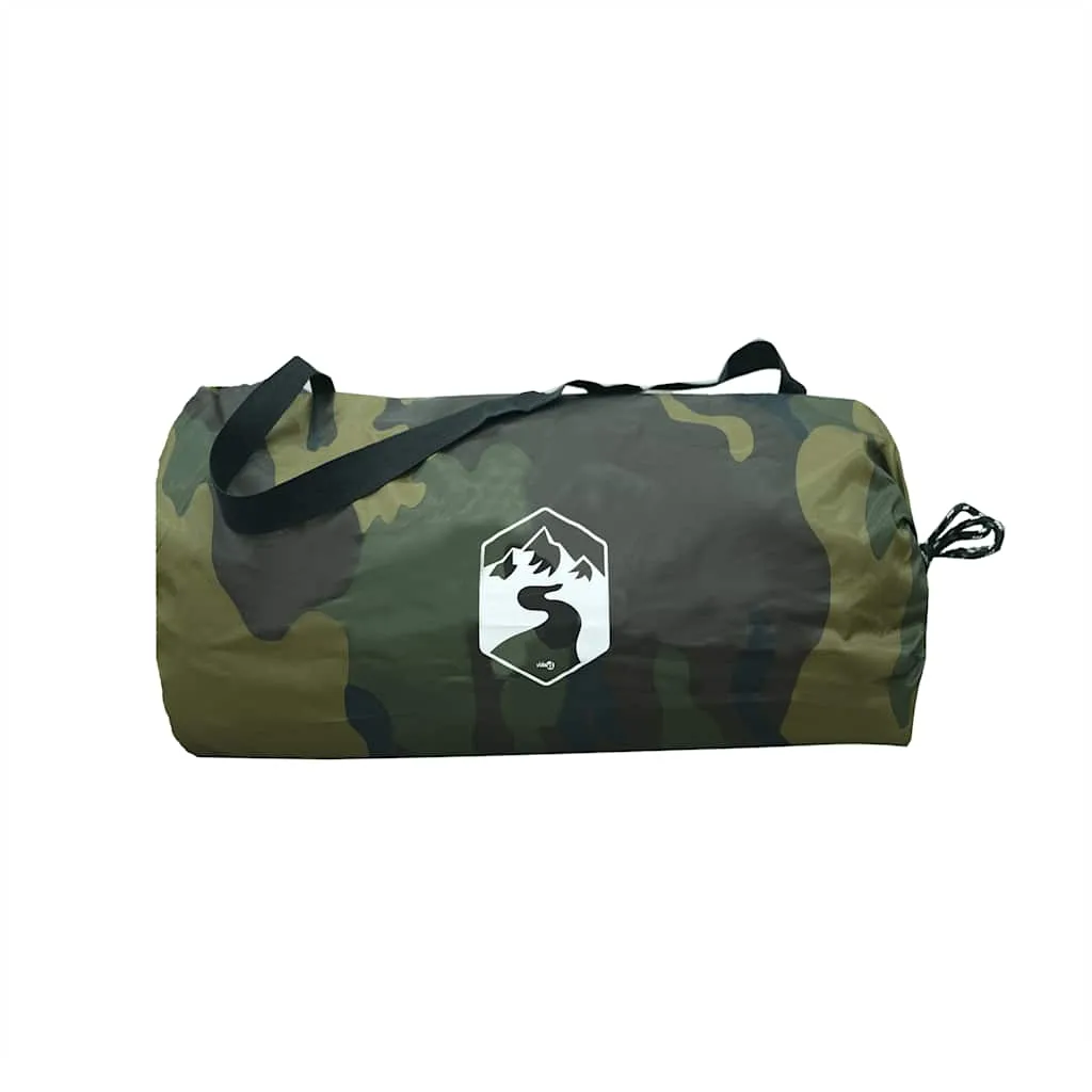 Camping Tarp Camouflage 506x306 cm Waterproof