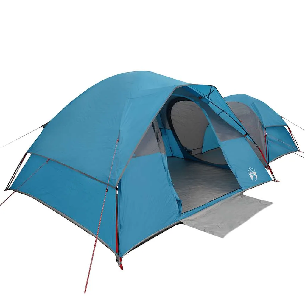 Camping Tent 5-Person Blue Waterproof