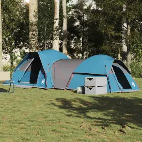 Camping Tent 5-Person Blue Waterproof