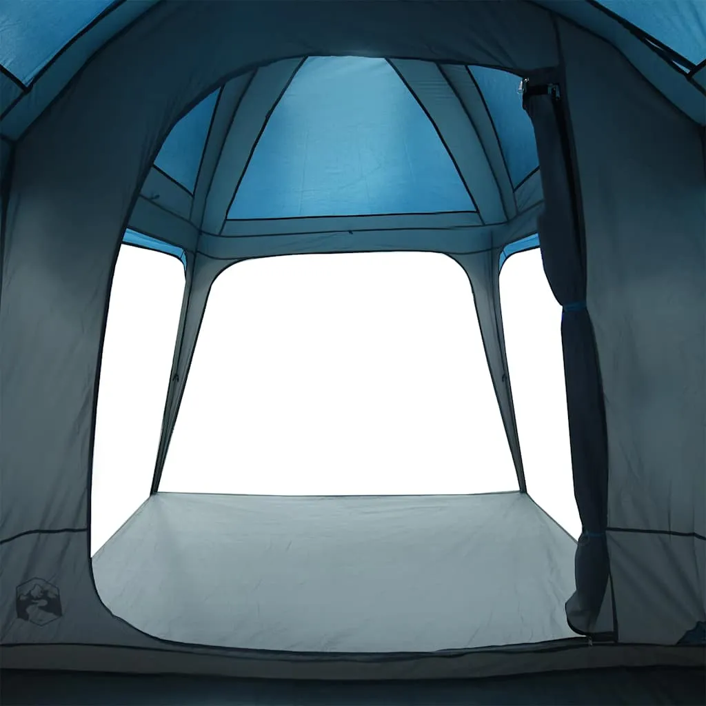Camping Tent with Porch Dome 5-Person Blue Waterproof