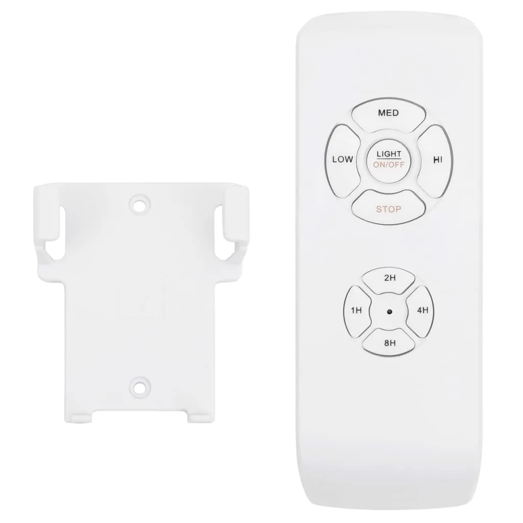 Ceiling Fan with Light and Remote Control 76 cm Light Brown
