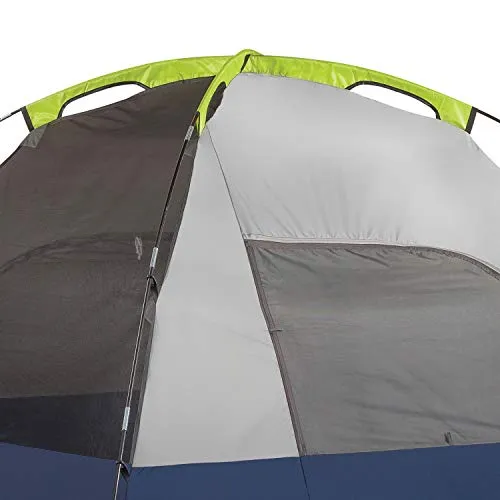 Coleman Sundome 6-Person Dome Tent , Navy/Grey, 6 Person