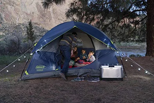 Coleman Sundome 6-Person Dome Tent , Navy/Grey, 6 Person