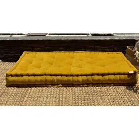Colour Blocking Velvet Mattress (Light Pistashio)