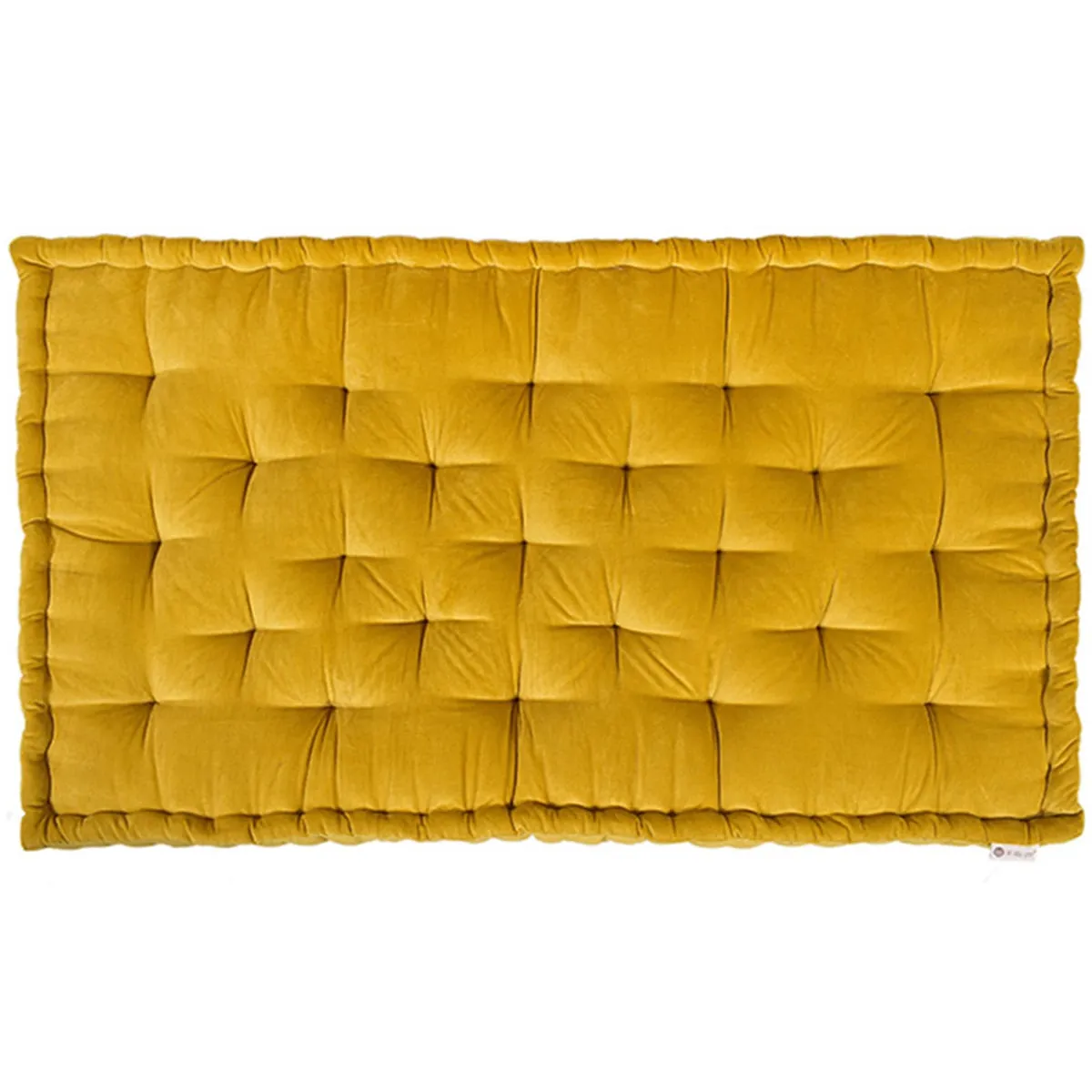 Colour Blocking Velvet Mattress (Light Pistashio)