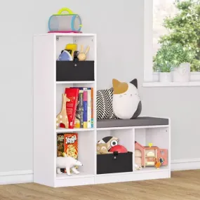 Compact Kiddie Haven Storage - Bookcase By Alhome