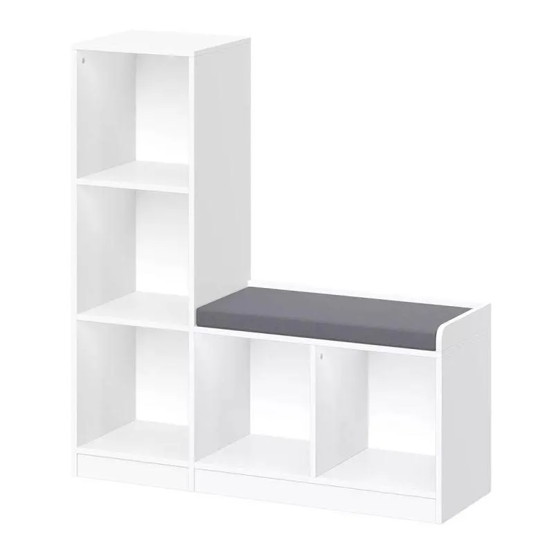 Compact Kiddie Haven Storage - Bookcase By Alhome