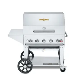 Crown Verity CV-MCB-36PKG 36" Natural Gas Mobile Outdoor Grill