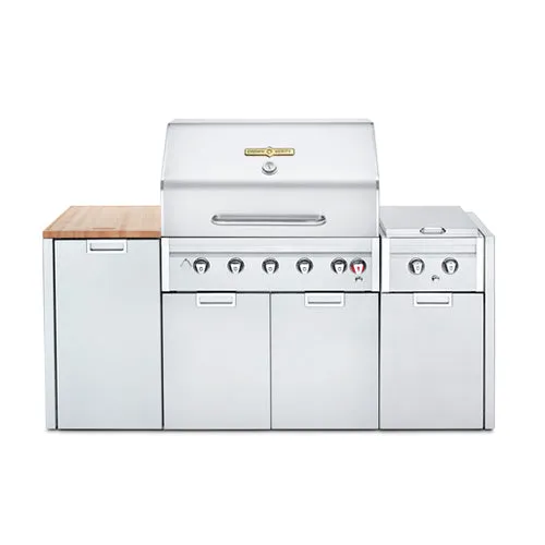 Crown Verity IE36ING 36" Natural Gas Island BBQ Grill