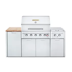 Crown Verity IE36ING 36" Natural Gas Island BBQ Grill