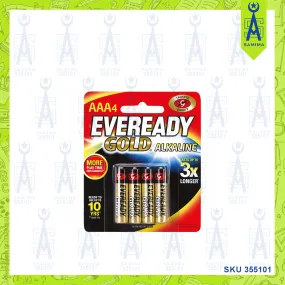 EVEREADY BATTERY GOLD ALKALINE AA 3   1