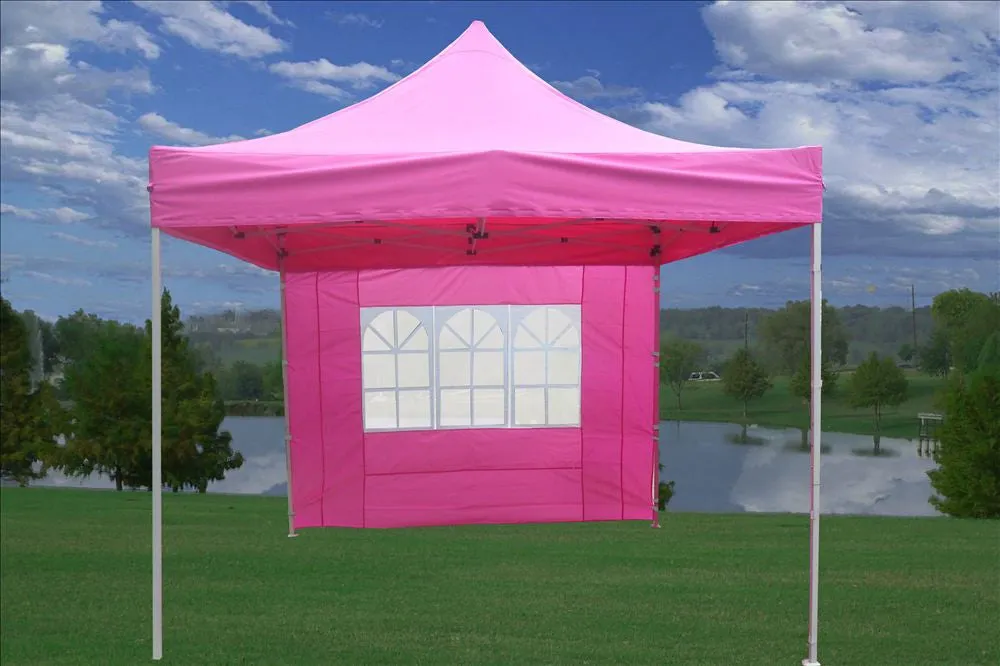 F Model 10'x10' Pink - Pop Up Tent Pro