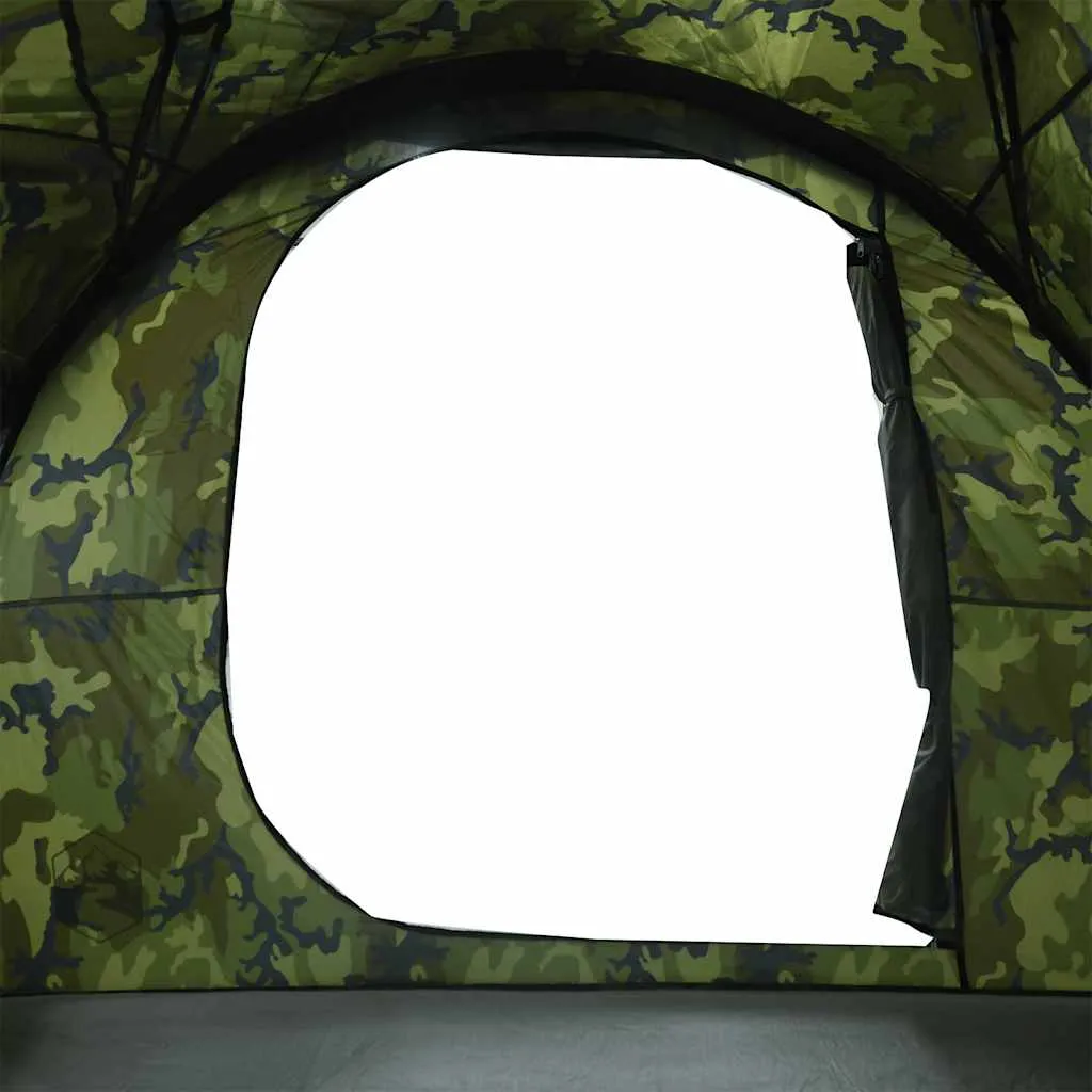 Family Tent Tunnel 6-Person Camouflage Waterproof
