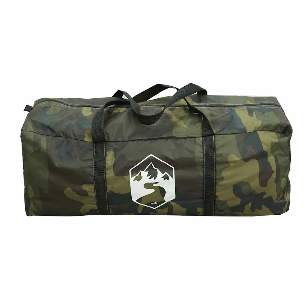 Family Tent Tunnel 6-Person Camouflage Waterproof