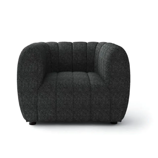 Furniture of America Aversa Stationary Fabric Chair FM61002BK-CH