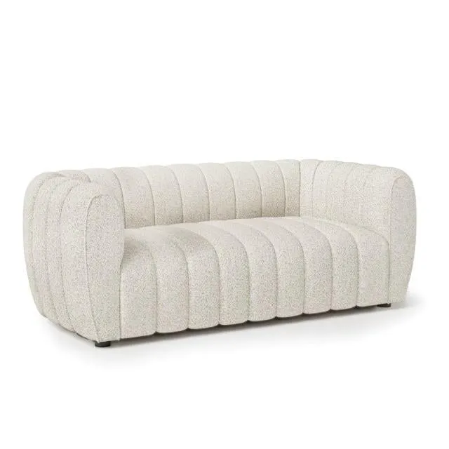 Furniture of America Aversa Stationary Fabric Loveseat FM61002WH-LV