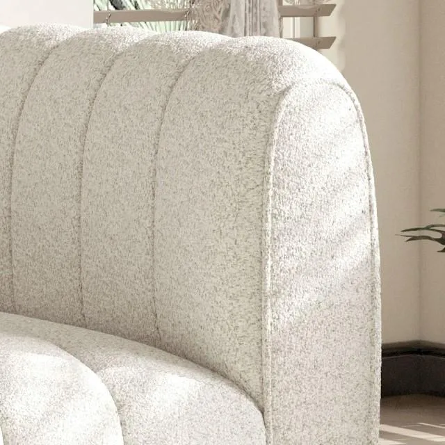 Furniture of America Aversa Stationary Fabric Loveseat FM61002WH-LV