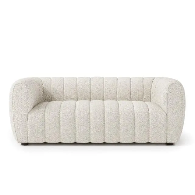 Furniture of America Aversa Stationary Fabric Loveseat FM61002WH-LV