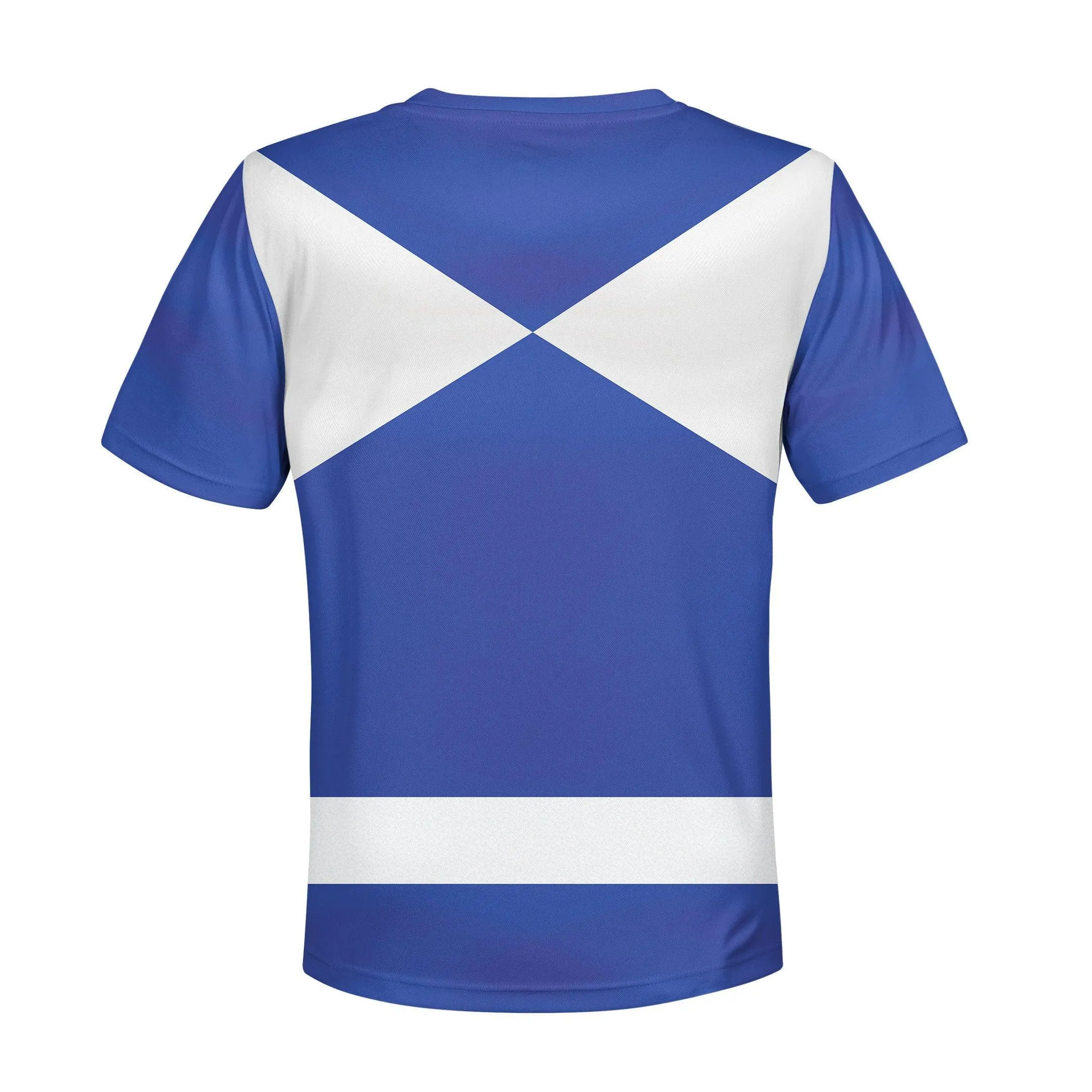 Gearhomie Unisex Kid Tops Blue Power Ranger 3D Apparel