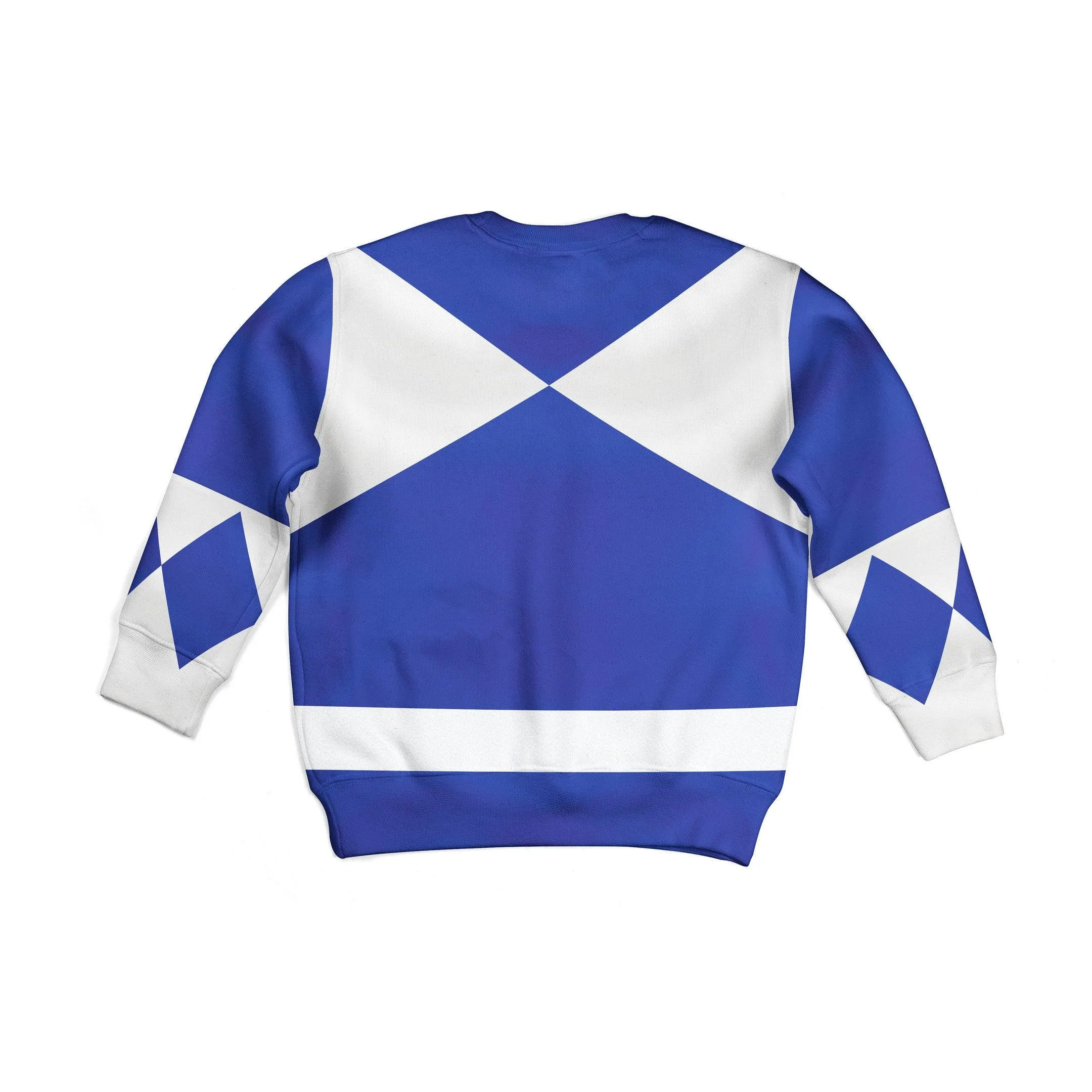 Gearhomie Unisex Kid Tops Blue Power Ranger 3D Apparel