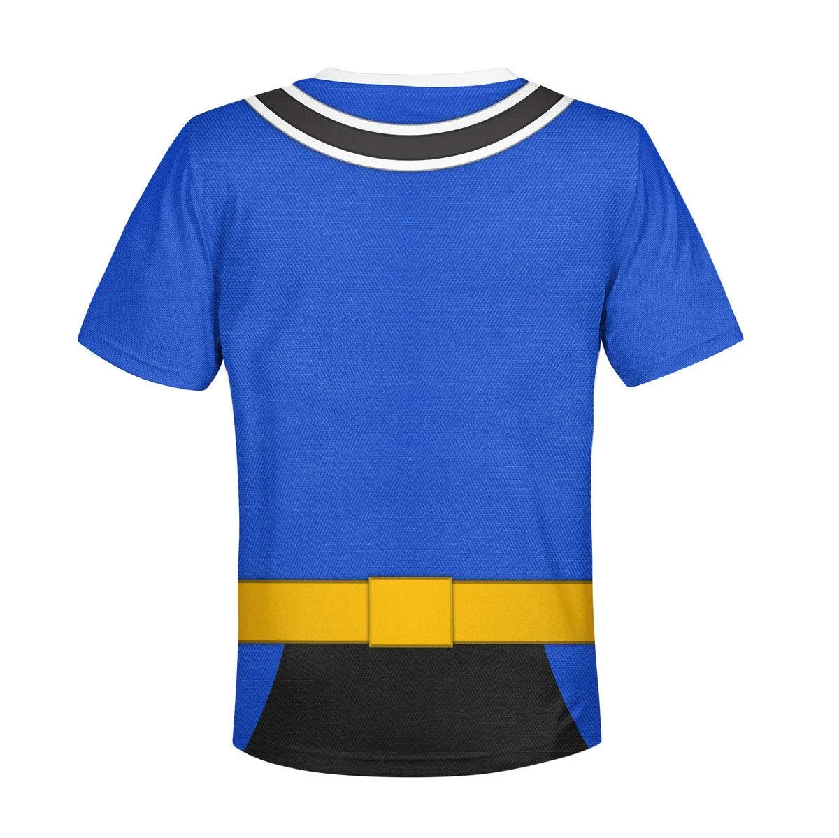 GearHomie Unisex Kid Tops Blue Power Rangers Samurai 3D Apparel